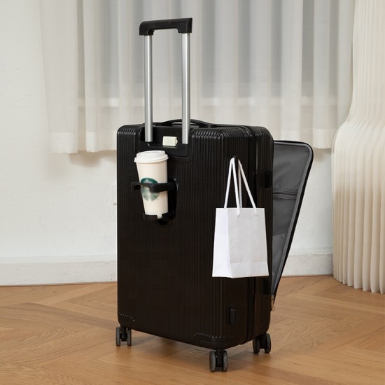 ABS+PC Material Trolley Suitcase Sturdy Anti-collision Corner Set for Men and Women Multifunctional Luggage Bag