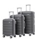 Trolley case luggage travel bags and hard suitcase ABS carry on luggage 3pcs set travel luggage