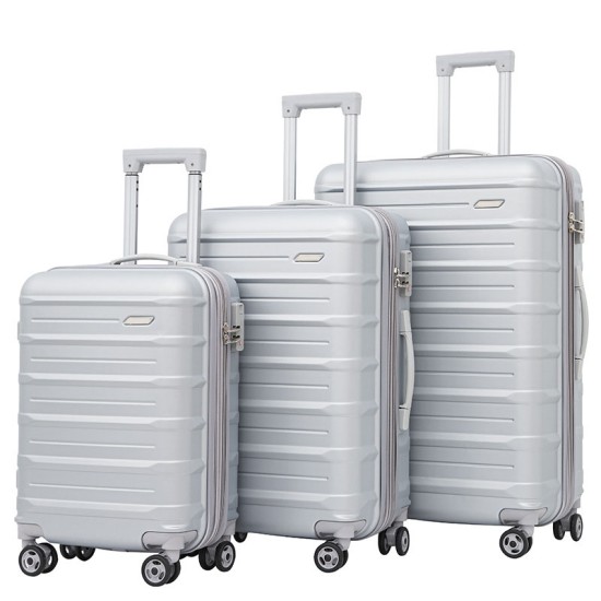 Trolley case luggage travel bags and hard suitcase ABS carry on luggage 3pcs set travel luggage