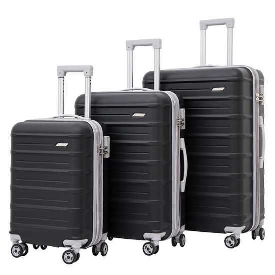 Trolley case luggage travel bags and hard suitcase ABS carry on luggage 3pcs set travel luggage