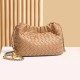 Hot Selling Large Capacity Single Shoulder Bag Luxury PU Leather Hand Woven Bag high quality cloud Crossbody Bag