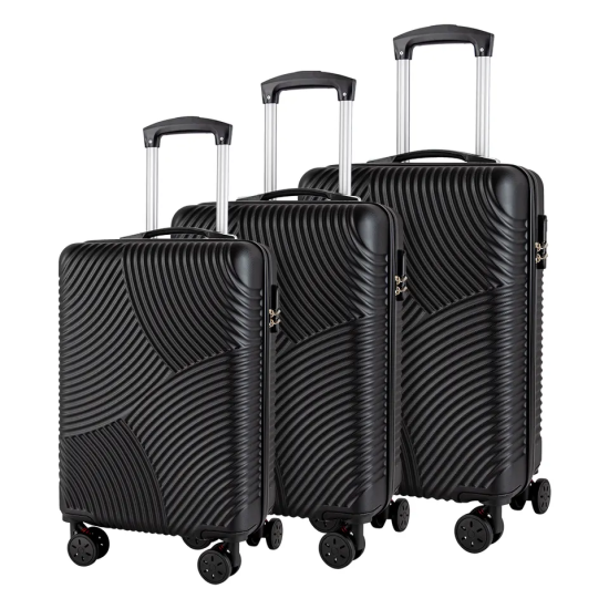 New Carry on 3 pieces ABS Luggage sets 4 wheels Trolley Suitcase Travel Vali Bags Cabin luggage travel bags