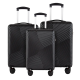 New Carry on 3 pieces ABS Luggage sets 4 wheels Trolley Suitcase Travel Vali Bags Cabin luggage travel bags