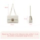 High Quality Genuine Leather Messenger Bag Full Grain Leather Handbag Shoulder Bag For Women Chain Mini Crossbody Bag