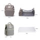 Diaper Mommy Bag Fashion Waterproof 3 in 1 Foldable Baby Bed Backpack