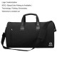 in 1 Hanging Suitcase Suit Travel Bags Convertible Garment Bag with Shoulder Strap Carry on Garment Duffel Bag Organizer