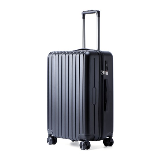 Vertical Stripe Trolley ABS PC hard Shell Travel Bag Suitcase Luggage Case