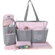 Best Selling Mummy Travel Tote Bag Baby Diaper Caddy Organizer Bags for Pram Buggy Cart wheelchair