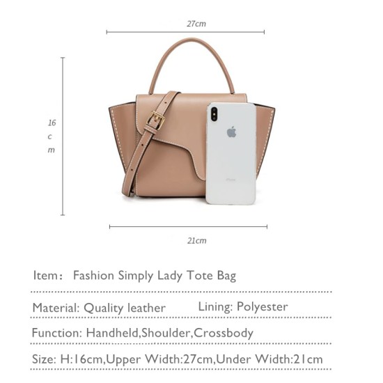 Latest Design Personality PU Leather Cross-body Bags For Ladies Hand Bag