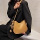 Vintage Simple Pu leather Solid Color women tote Crossbody bag trendy hobo bags lady urban simple style texture handbags