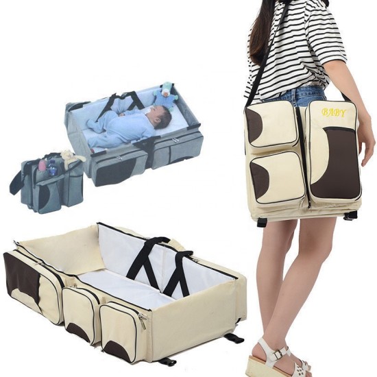 Polyester Mummy Baby Bags Diaper Bag Tote