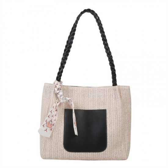 bag 2023 new Women'S Hand Bags Summer Beach Raffia Cheap Straw Tote Woven Shoulder Bag Sac a Main Femme Tendance