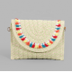 stylish summer beach handbags luxury famous brands tassels clutches women straw handmade envelope bags for women