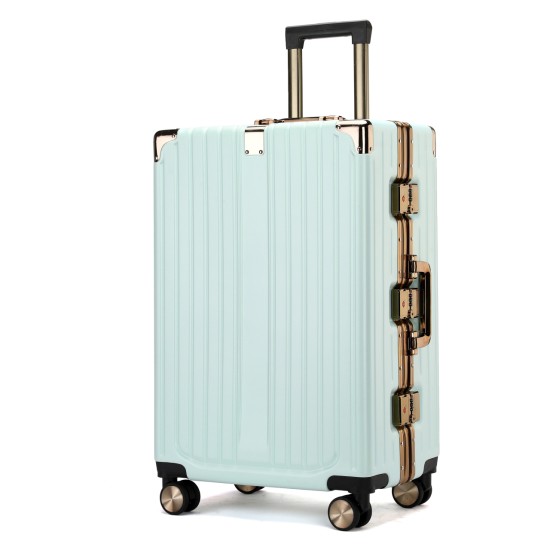 ABS Traveling Suit Case Trolley Luggage Bag Suitcase Carry On Travel Trolley Case