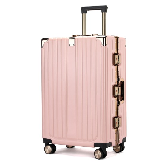 ABS Traveling Suit Case Trolley Luggage Bag Suitcase Carry On Travel Trolley Case