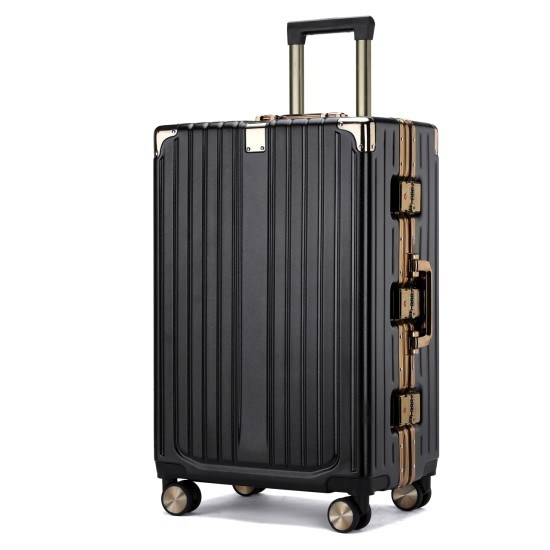 ABS Traveling Suit Case Trolley Luggage Bag Suitcase Carry On Travel Trolley Case