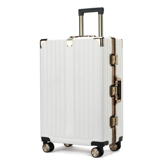 ABS Traveling Suit Case Trolley Luggage Bag Suitcase Carry On Travel Trolley Case