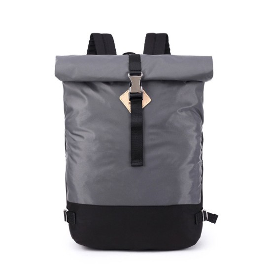 367 New Fashion Waterproof Laptop Backpack Unisex Roll Top  Lightweight Rolltop School Bags