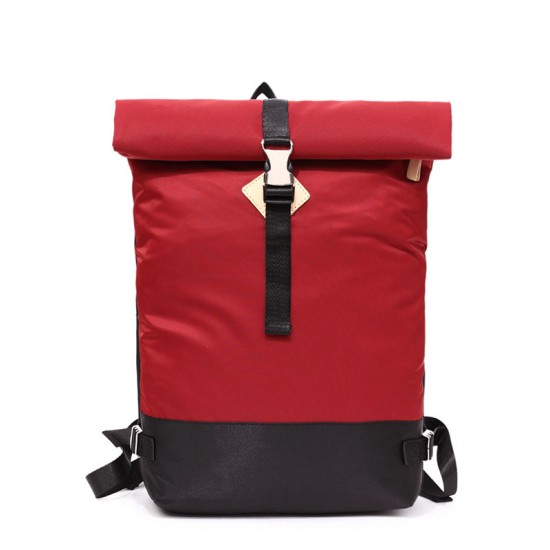 367 New Fashion Waterproof Laptop Backpack Unisex Roll Top  Lightweight Rolltop School Bags