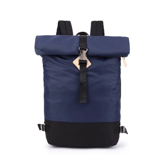 367 New Fashion Waterproof Laptop Backpack Unisex Roll Top  Lightweight Rolltop School Bags