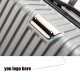 Design hot sale suitcase   logo Abs Trolley Luggages large capacity hard shell luggage bags travel